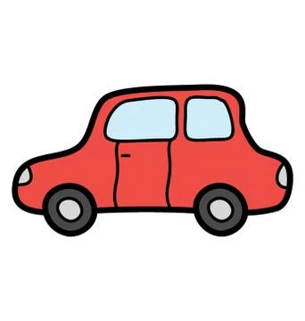 Doodle vector design of car Stock Illustration