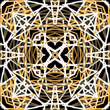 Doodle zigzag lines grunge vector seamless pattern. Geometric abstract grungy Stock Illustration