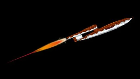 Doodlebug V1 Rocket Stock Illustration