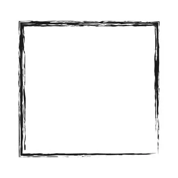 Doodles with charcoal pencil texture. Vector illustration Stock Illustration