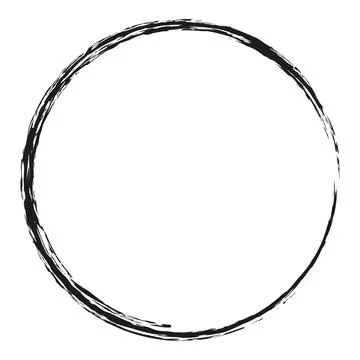 Doodles with charcoal pencil texture. Vector illustration Stock Illustration