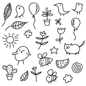 Doodles Stock Illustration