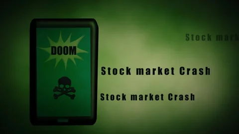 Doom scrolling on mobile cellphone network dark background Vídeo Stock 332360006