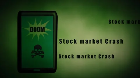 Doom scrolling on mobile cellphone network dark background Video stock 333264909