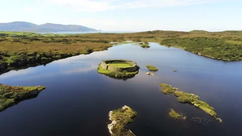 Doon Ring Fort Stock Footage 138190897