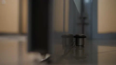 The door in apartment Stock-Footage 231856378