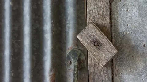 Door bolt Stock Photos