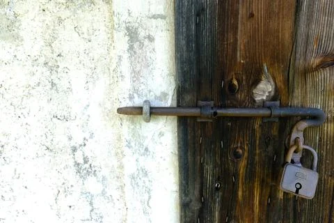Door bolt Stock Photos