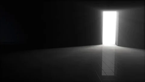 bright light through an open door in empty room - Significant Lives