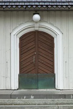 Door on building. Stock Photos