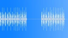 Door buzzer operated twice 0002Sound Effect