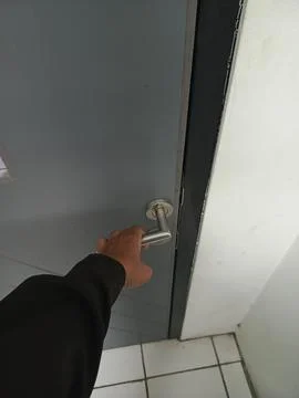 Door checking Stock Photos