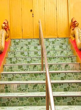 Door is closed. Stock Photos