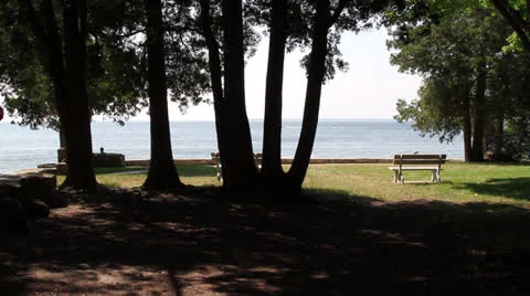 Door County Park Vídeo Stock 25487410