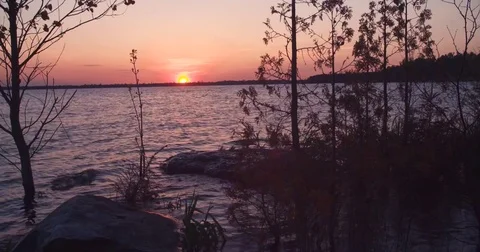 Door County Sunset Timelapse Stock Footage 71326067