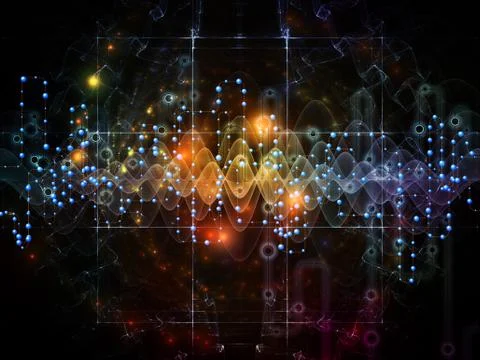 Door to Data Flow 스톡 일러스트