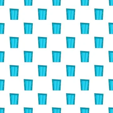 Door of elevator pattern, cartoon style Stock Illustration