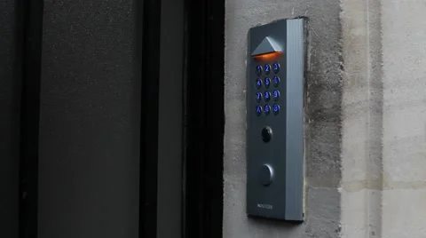 Door entrance code Stock Footage 59912586