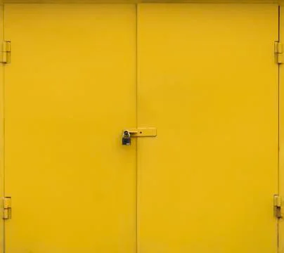 The door to the garage. Texture Background Stock Photos