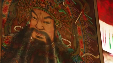 Door Gods，Janus Video stock 66255165