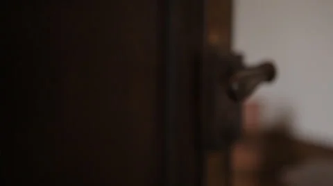 DOOR HANDLE CLOSE UP Stock Footage 27995004