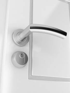 Door handle concept Illustration