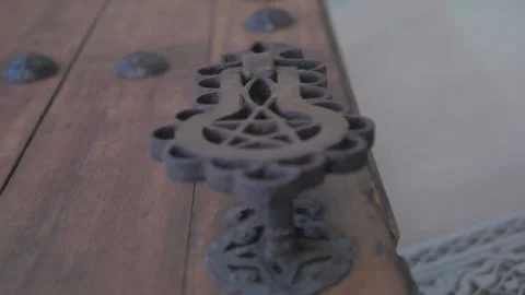 Door handle Stock Footage 130687202