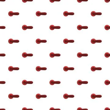 Door handle pattern creating a seamless background design Illustration