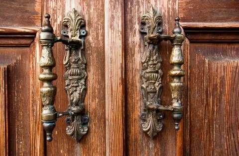 Door handle Stock-Fotos