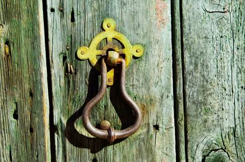 Door handle Stock Photos