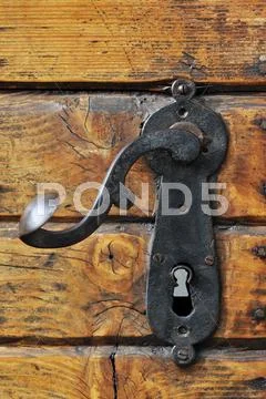 Door handle Stock Photos