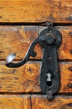 Door handle Stock Photos