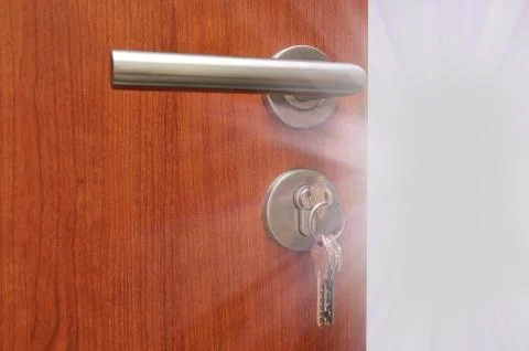 Door handle Stock Photos