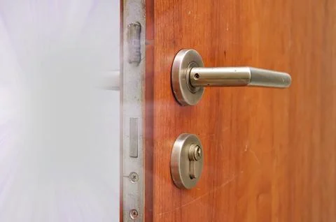 Door handle Stock Photos