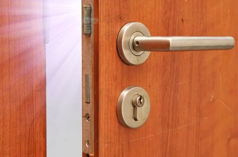 Door handle Stock Photos