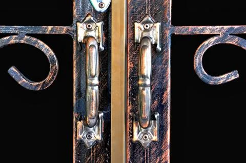 Door handle Stock Photos