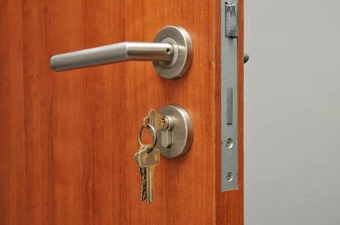 Door handle Stock Photos