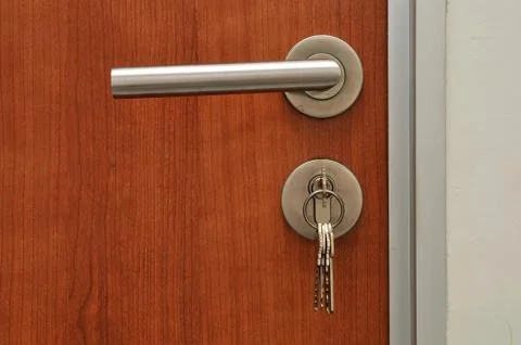 Door handle Stock Photos