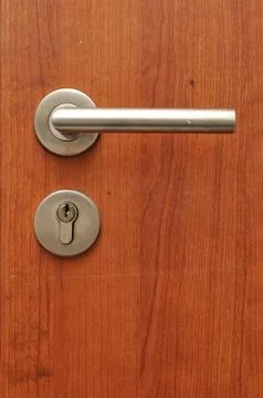 Door handle Foto stock