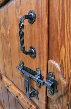 Door handle Stock Photos