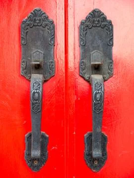 Door handle Stock Photos