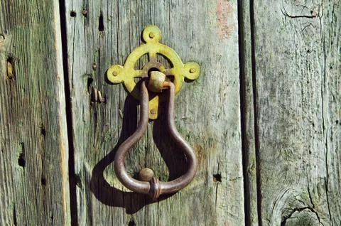 Door handle Stock Photos