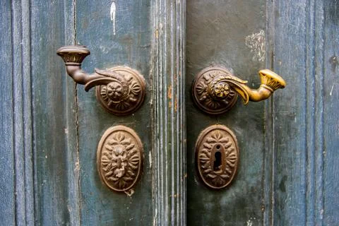 Door handle Stock Photos