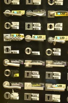 Door handle Stock Photos