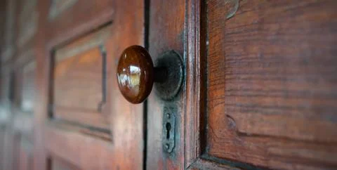 Door handle Stock Photos