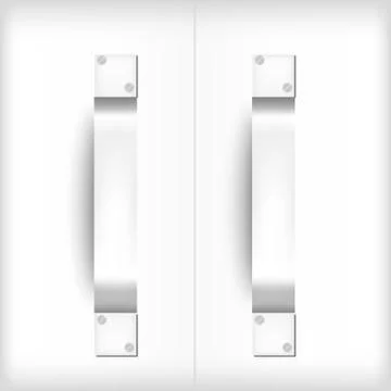 Door handles Stock Illustration