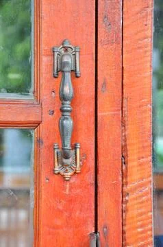 Door handles Stock Photos