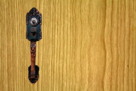 Door handles Stock Photos
