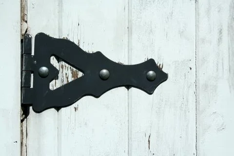 Door hinge Stock-Fotos