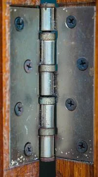 Door Hinges Stock Photos